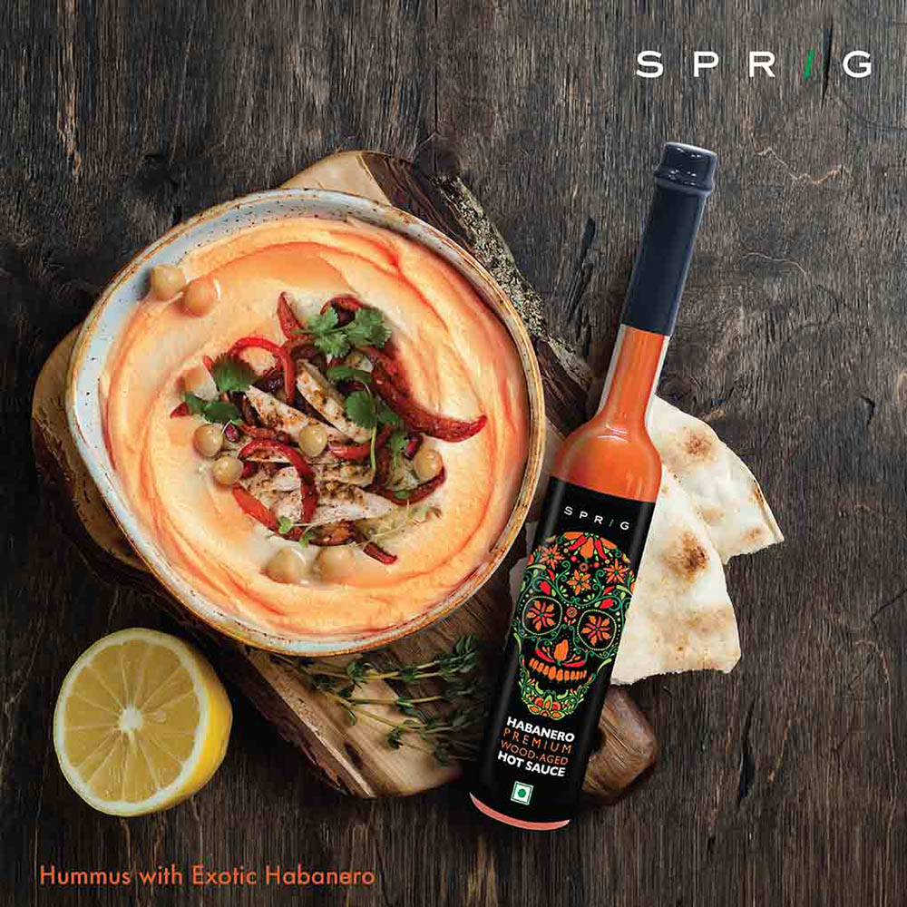 Hummus with Exotic Habanero