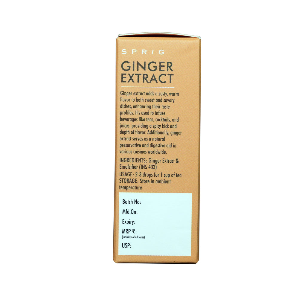 
                  
                    Natural Ginger Extract
                  
                