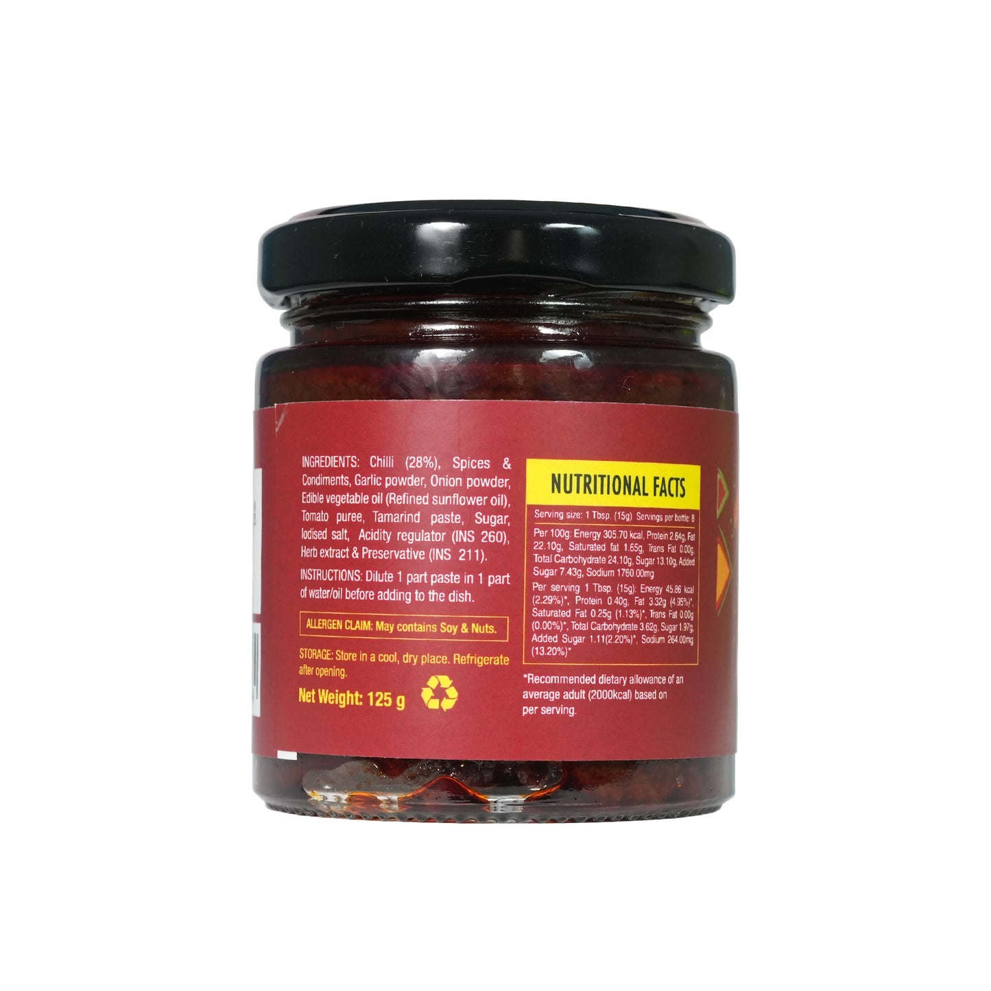 
                  
                    Harissa Chilli Paste, 125g
                  
                